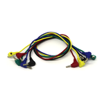 สาย ปลั๊กกล้วย Banana to Banana ขาด 2mm แบบตัวผู้ - ผู้ ยาว 30 cm 5 สี 5 เส้น For Kidbright