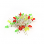 LED 3mm (แดง.เหลือง,เขียว) อย่างละ 10 หลอด