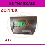 อะไหล่เครื่องชั่ง หน้าจอเครื่องชั่ง Indicator อินดิเคเตอร์ราคาประหยัด สีดำ backlight เรืองแสง รุ่น A12 ยี่ห้อ ZEPPER