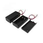 Case รางถ่าน 9V (มีฝาปิด)