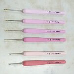 เข็มโครเชต์ด้ามนิ่มถักลูกปัดและไหมซัมเมอร์ Bead Soft Crochet