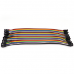 สายแพร Jumper Female to Female ยาว 20CM จำนวน 40 เส้น