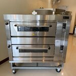 เตาอบขนมแก๊สคุมไฟฟ้า 2 ชั้น 4 ถาด Si-DO24G แบรนด์ Semon