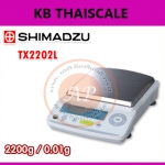 ตาชั่งดิจิตอล2200g เครื่องชั่งดิจิตอลละเอียดสูง2200กรัม เครื่องชั่งแบบตั้งโต๊ะ2200g ละเอียด0.01g ถาดชั่ง167*181mm. ยี่ห้อSHIMADZU รุ่น : TW2202L (MADE IN JAPAN)