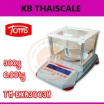 ตาชั่งละเอียดสูง300กรัม เครื่องชั่งละเอียดสูง300g เครื่องชั่งน้ำหนัก300g ตาชั่ง300g เครื่องชั่งอิเล็กทรอนิกส์300g ละเอียด0.001g TOMS รุ่นTM-EXA3003H