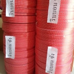 ริบบิ้นลายจุดสีแดงเบอร์2 ยาว 300 หลา