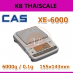 เครื่องชั่งดิจิตอลความละเอียดสูง ตาชั่งแบบความละเอียดสูง 6000g ความละเอียด 0.1g ถาดชั่งขนาด 155x143mm ยี่ห้อ CAS รุ่น XE Series 6000g/0.1g