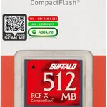 BUFFALO,Compact Flash Card, CF Card 512MB,RCF-X512MY ,CF Card,เครื่องจักร,Industrial CF