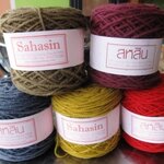 ไหมพรมสหสิน รุ่นกระสอบเส้นอ้วน สีล้วน JUDI