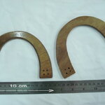 "หมด" หูกระเป๋าไม้ ขนาดเล็ก สีน้ำตาลอ่อน Wooden Bag Handle (Small) - Light Brown