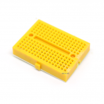 Breadboard 170 holes สีเหลือง บอร์ดทดลอง เบรดบอร์ด โพโต้บอร์ด (SYB-170)