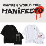 เสื้อยืด ENHYPEN - คอนเสิร์ต World Tour MINIFESTO