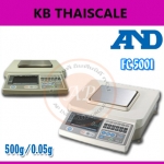 เครื่องชั่งนับจำนวน ตาชั่งนับจำนวนเเบบตั้งโต๊ะ ระบบดิจิตอล ชั่งได้สูงสุด 500 กรัม ค่าละเอียด 0.05 กรัมรุ่น FC-500i ยี่ห้อ AND ของประเทศญี่ปุ่น