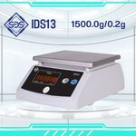 ตาชั่งดิจิตอลกันน้ำ เครื่องชั่งกันน้ำ แบบตั้งโต๊ะ ชั่งได้สูงสุด 1500 กรัม ค่าละเอียด 0.02 กรัม ป้องกันน้ำและฝุ่นระดับ IP68 รุ่น : IDS13 ยี่ห้อ : SDS