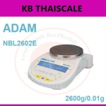 เครื่องชั่ง2600กรัม เครื่องชั่งน้ำหนัก2600กรัม เครื่องชั่งละเอียดสูง2600กรัม เครื่องชั่งน้ำหนัก2600g ตาชั่ง2600g เครื่องชั่งอิเล็กทรอนิกส์2600g ความละเอียด0.01g เครื่องชั่งอิเล็กทรอนิกส์2600g/0.01g ยี่ห้อ ADAM รุ่น NBL2602E