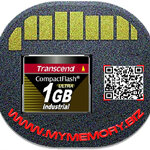 TransCend Compact Flash (CF) 1Gb Ultra Industrial Grade