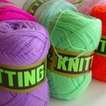 ไหมพรม อีเกิ้ล หลากสี Eagle Knitting Yarn (มีราคาแพค)