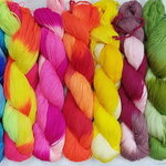 ไหมประดิษฐ์เหลือบ (สีไม่ตก) Pradid Acrylic Mix