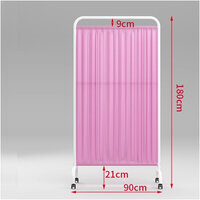 ฉากกั้น สีชมพู