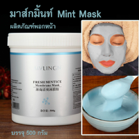 MINT FACIAL MASK500g.มาร์คสูตรมิ้นต์ มาส์กยาง ลดสิวอุดตัน ยุบเร็วขึ้น กระชับรูขุมขน ลดความมันบนใบหน้า และมีสารสกัดจากมิ้นต์ช่วยให้ระหว่างที่มาร์คจะรู้สึกเย็นๆผ่อนคลายสดชื่นด