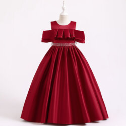 สีแดง, #170-อก33 ยาว45 นิ้ว