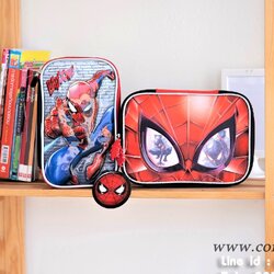 กระเป๋าใส่ดินสอลายสไปรเดอร์แมน (Spider-Man) ลิขสิทธิ์แท้