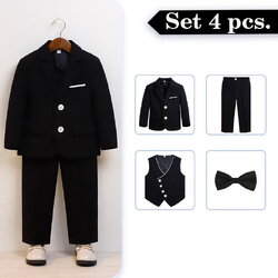 สีดำ 4 ชิ้น, #170-