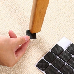 แผ่นรองขาเก้าอี้ ขาโต๊ะ ขาตู้ ติดแน่นทนทาน พร้อมส่งจากไทย