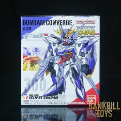 กันดั้ม Bandai Candy Toy FW Gundam Converge #26 No.300 MVF-X08 Eclipse Gundam