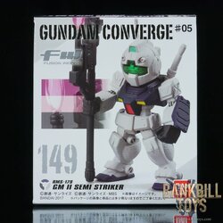 กันดั้ม Bandai Candy Toy FW Gundam Converge #05 No.149 RMS-179 GM II Semi Striker