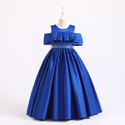 สีน้ำเงิน, #170-อก33 ยาว45 นิ้ว