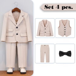 สีครีม 4 ชิ้น, #140-