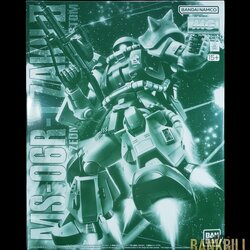 กันดั้ม Bandai Spirits Gunpla Premium Bandai Hobby Online Shop Limited MG 1/100 MS-06R-1 Zaku II High Mobility Test Type Ver.2.0 [Breniss Ox's Custom]