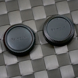 ฝาปิดท้ายเลนส์ + ปิดหน้ากล้อง Fujifilm X-mount