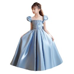 สีฟ้า, #160-อก32 ยาว49นิ้ว