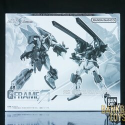 กันดั้ม Bandai Premium Bandai Candy Toy Online Shop Limited Mobile Suit Gundam G Frame FA Special Edition ZGMF-1027M Duel Blitz Gundam & ZGMF-103HD Lightning Buster Gundam