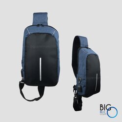 กระเป๋าสะพายข้างนิรภัยพร้อมสาย USB (Backpack + USB Cable)