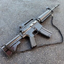 ปืนของเล่น ปืนอัดลม รุ่น M16-A1D