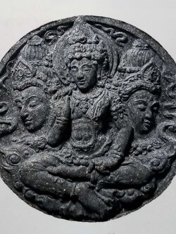 รหัสสินค้า จตุคามรามเทพ 059 พระเทวราชโพธิสัตว์ จตุคามรามเทพ รุ่นทรัพย์ราชันย์ เนื้อว่านกากยายักษ์ พร้อมกล่องเดิม