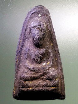 รหัสสินค้า หลวงปู่ทวด วัดต่างๆ 255 หลวงปู่ทวดเนื้อดินเผา วัดช้างให้ จังหวัดปัตตานี สร้างปี 2513 พระครูใบฎีกาขาวสร้าง