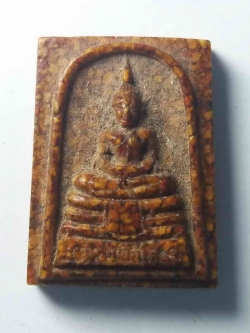 รหัสสินค้า ฉะเชิงเทรา 007 หลวงพ่อโสธรเนื้อกระเบื้องหลังคาโบสถ์ วัดโสธรวรารามวรวิหาร จ.ฉะเชิงเทรา พิมพ์เล็ก