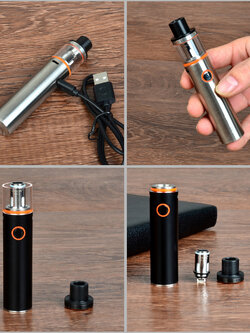 แก้วอะไหล่ Glass Tube for Vape Pen และ Vape Pen V2 ได้อีกรุ่น 22mm 4ml