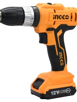 INGCO สว่านกระเเทกไร้สายแบตเตอรี่ Li-ion 12V CIDLI1222