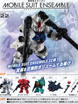 <ปิดด่วนPreorderถึง 10/4/2022>เปิดรับPreorder มีค่ามัดจำ 100 บาท GUNDAM MOBILE SUIT ENSEMBLE 22 set of 5