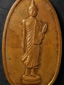 รหัสสินค้า อยุธยา 008 เหรียญพระศากยมุนีศรีอโยธยา วัดพระญาติการาม จังหวัดพระนครศรีอยุธยา สร้างปี 2537