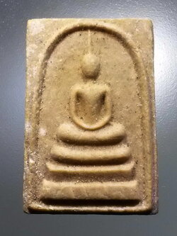 รหัสสินค้า พระสมเด็จ วัดต่างๆ 1006 พระสมเด็จเนื้อผงน้ำมัน วัดสนามช้าง สร้างปี 2534