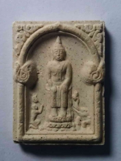 รหัสสินค้า พระเนื้อดิน เนื้อผง เนื้อว่าน 035 พระผงหลวงพ่อโต ปางป่าเลไลย์ พระประจำวันมหามงคล (พระประจำวันสำหรับคนเกิดวันพุธ)