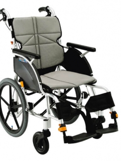 รถเข็นแบรนด์ญี่ปุ่น Matsunaga Wheelchair (車いす) รุ่น NEXT-21B ดีไซน์สวย พนักพิงปรับระดับได้ พกพาสะดวก ฟังก์ชั่นพื้นฐาน