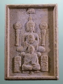 Antig FB 12132 พระสามสมเด็จกันนิวเคลียร์ อาจารย์หม่อม นิรนาม ไตรภูมิ ปี ๔๔ หายาก สุดๆ