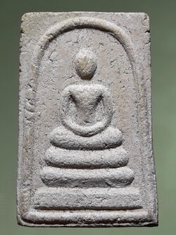 รหัสสินค้า พระสมเด็จ วัดต่างๆ 1327 พระสมเด็จเนื้อผง หลังยันต์ คาถา หัวใจพระพุทธเจ้า อิ กะ วิ ติ